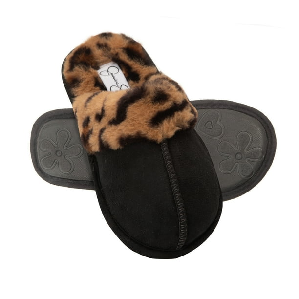 Jessica Simpson Girls Cute and Cozy Plush Slip On House Slippers with Memory Foam